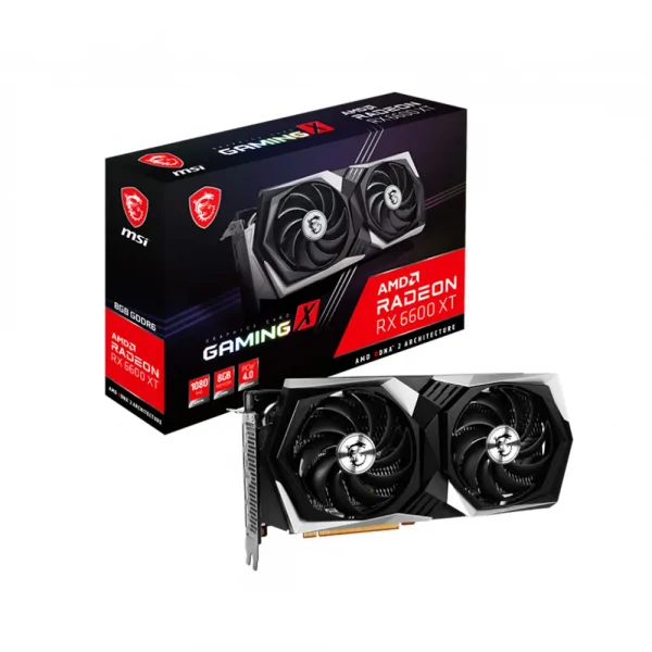 Msi Radeon Rx 6600 Xt Gaming X 8Gb Gddr6 Graphics Card (Radeon RX 6600 XT GAMING X 8G)