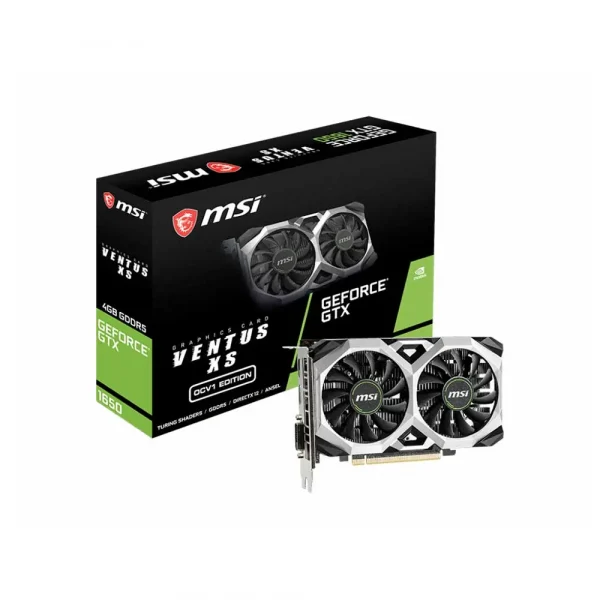 Msi GeForce GTX 1650 Ventus XS 4g Gddr5 OCV1 Graphics Card (GeForce Gtx 1650 Ventus Xs 4G Ocv1)