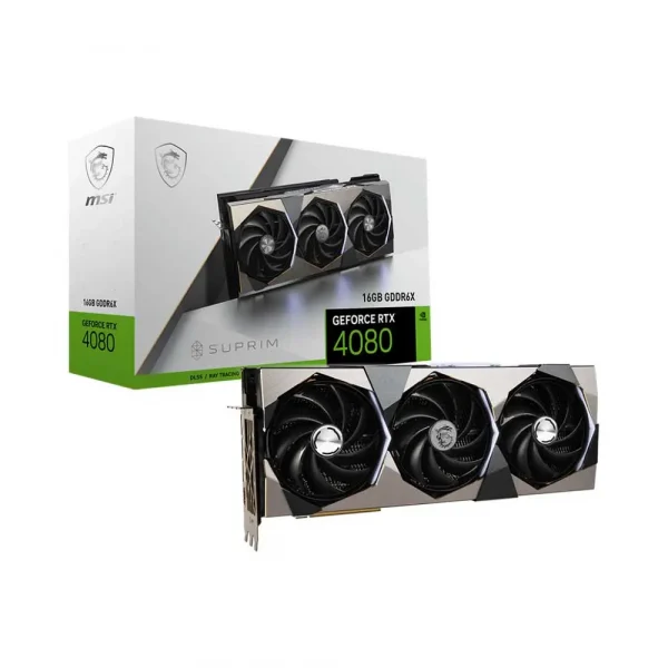 Msi GeForce Rtx 4080 16Gb Suprim Graphics Card