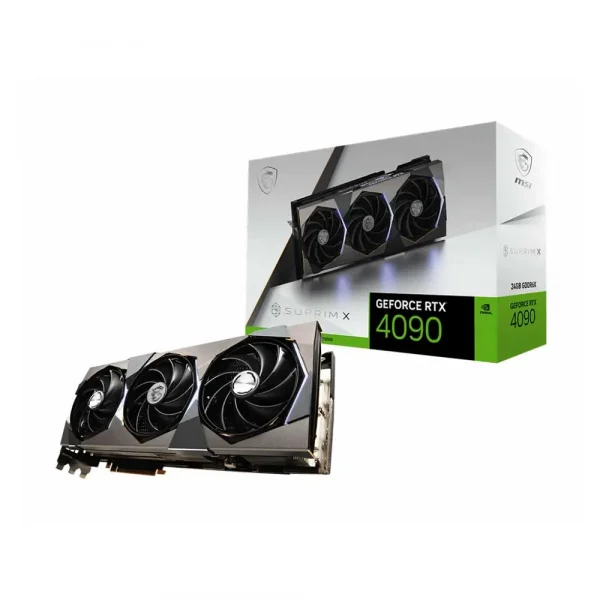 MSI GeForce RTX 4090 Suprim X 24GB GDDR6X Graphics Card (GeForce-RTX-4090-SUPRIM-X-24G)