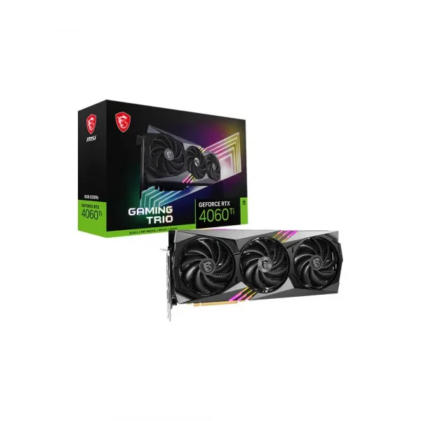 Msi GeForce Rtx 4060 Ti Gaming Trio 8Gb Graphics Card