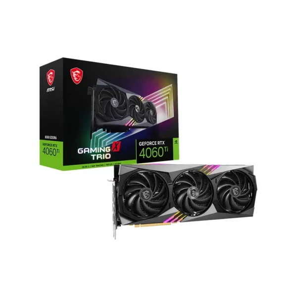 Msi GeForce Rtx 4060 Ti Gaming X Trio 8Gb Graphics Card