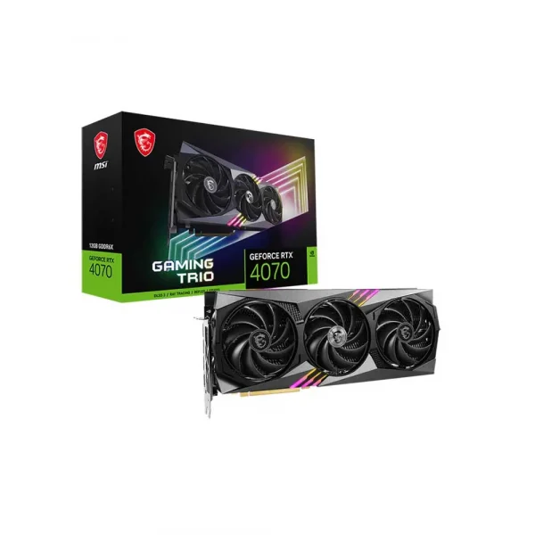 Msi GeForce Rtx 4070 Gaming Trio 12Gb Graphics Card