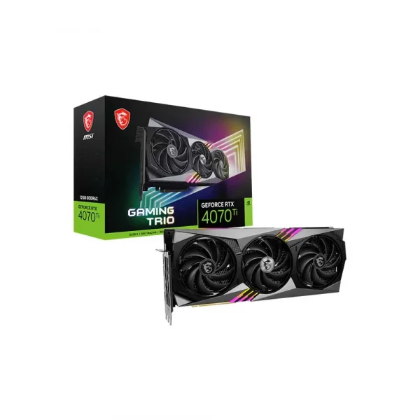 Msi GeForce Rtx 4070 Ti Gaming Trio 12Gb Graphics Card