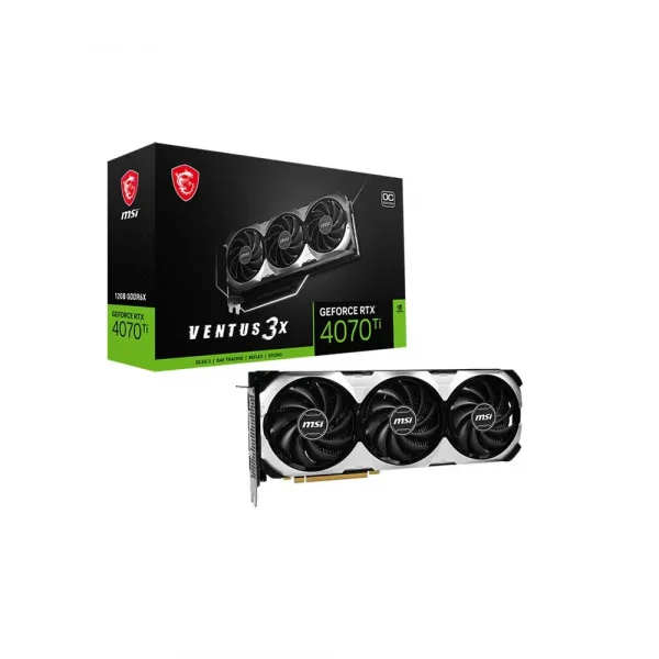 Msi GeForce Rtx 4070 Ti Ventus 3X Oc 12Gb Graphics Card