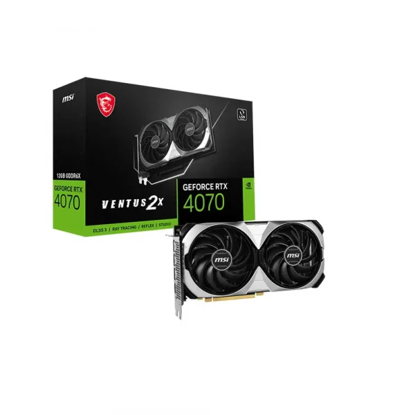 Msi GeForce Rtx 4070 Ventus 2X 12Gb Graphics Card