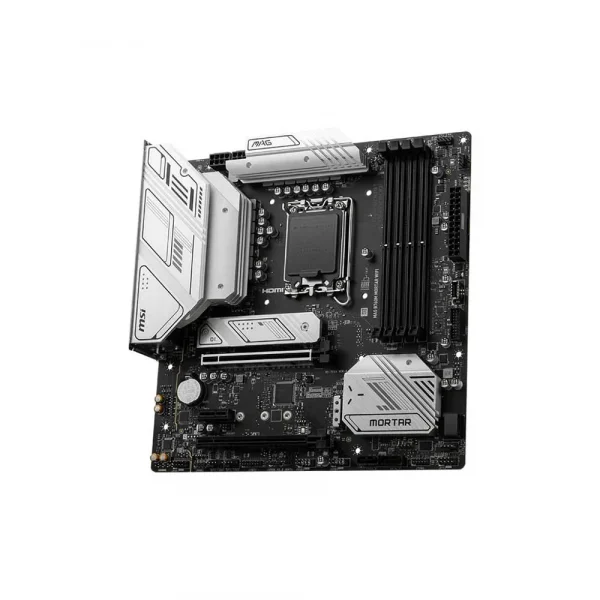 Msi Mag B760M Mortar Wifi Lga1700 Matx Motherboard (MAG-B760M-MORTAR-WIFI) - Image 2