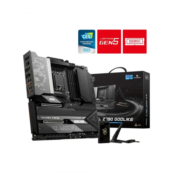 Msi Meg Z790 Godlike Lga1700 E-atx Motherboard (MEG-Z790-GODLIKE)