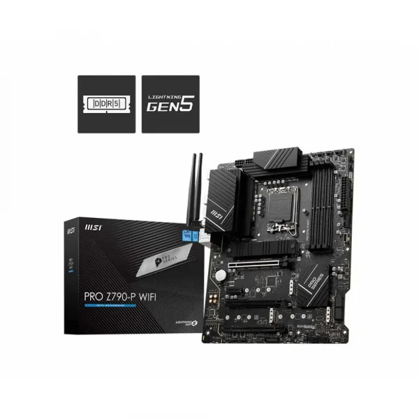 Msi Pro Z790-P Wifi Lga1700 Atx Motherboard (PRO-Z790-P-WIFI)