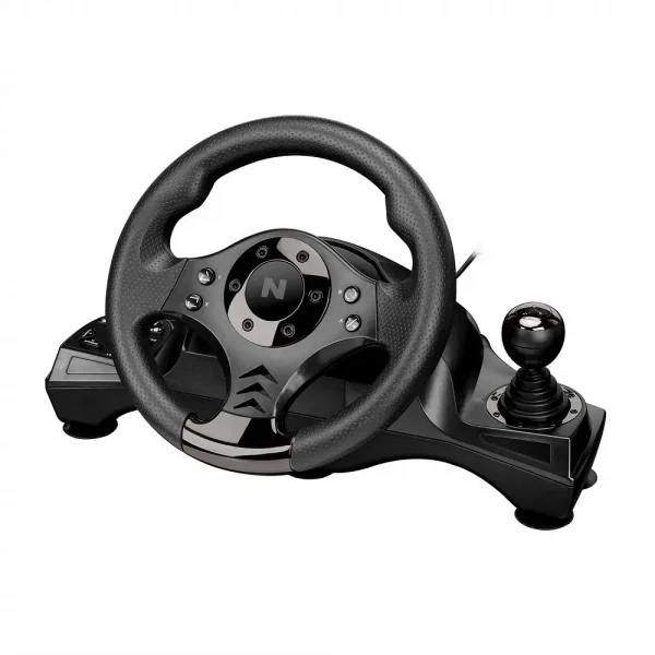 NITHO DRIVE PRO V16 RACING WHEEL & PEDAL SET (MLT-DP16-K) - Image 2