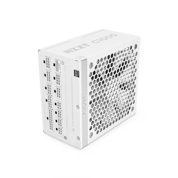 NZXT C1000 1000 Watt 80 Plus Gold ATX 3.1 Power Supply Matte White (PA-0G2BW-UK)