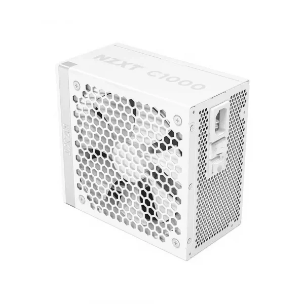 NZXT C1000 1000 Watt 80 Plus Gold ATX 3.1 Power Supply Matte White (PA-0G2BW-UK) - Image 2