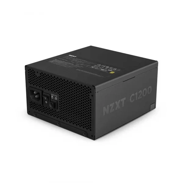 NZXT C1200 1200 Watt 80 Plus Gold ATX 3.1 Power Supply Matte Black (PA-2G2BB-UK) - Image 3