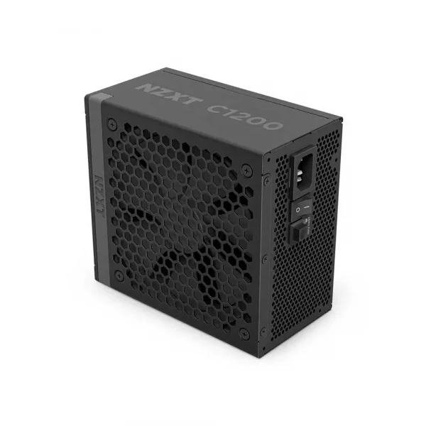 NZXT C1200 1200 Watt 80 Plus Gold ATX 3.1 Power Supply Matte Black (PA-2G2BB-UK) - Image 2