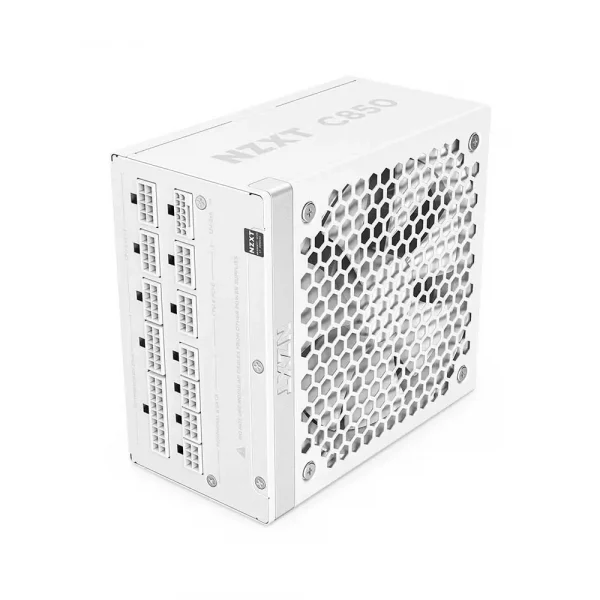 NZXT C850 850 Watt 80 Plus Gold ATX 3.1 Power Supply Matte White (PA-8G2BW-UK)