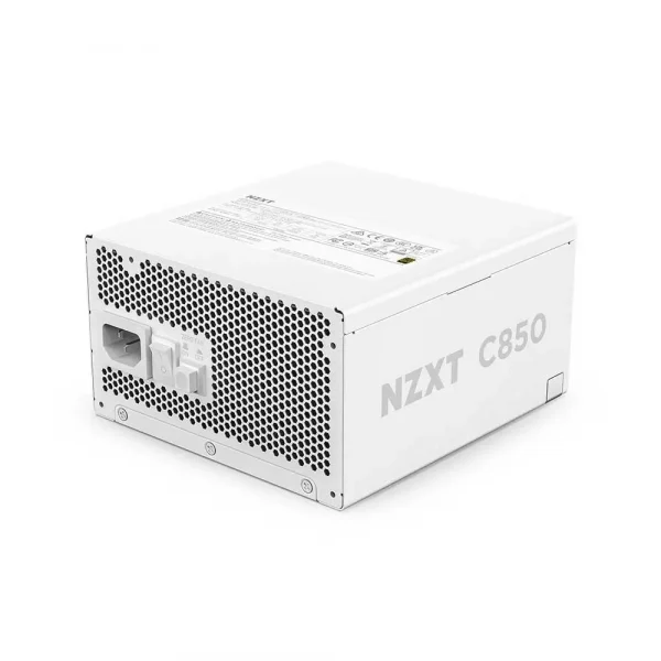 NZXT C850 850 Watt 80 Plus Gold ATX 3.1 Power Supply Matte White (PA-8G2BW-UK) - Image 3