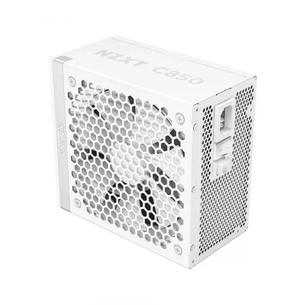 NZXT C850 850 Watt 80 Plus Gold ATX 3.1 Power Supply Matte White (PA-8G2BW-UK) - Image 2