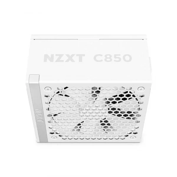 NZXT C850 850 Watt 80 Plus Gold ATX 3.1 Power Supply Matte White (PA-8G2BW-UK) - Image 5