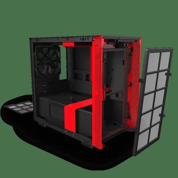 Nzxt Cabinet H210 (Black Red) - Image 2