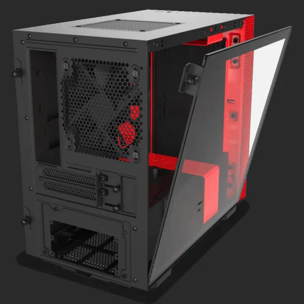 Nzxt Cabinet H210 (Black Red) - Image 3