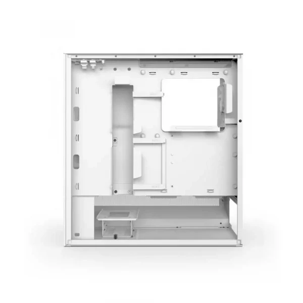 NZXT H5 Flow Compact Mid Tower ATX Cabinet White (CC-H52FW-01) - Image 4