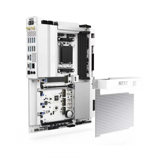 Nzxt N9 X870E AM5 ATX Motherboard White (N9-X87XT-W1) - Image 5