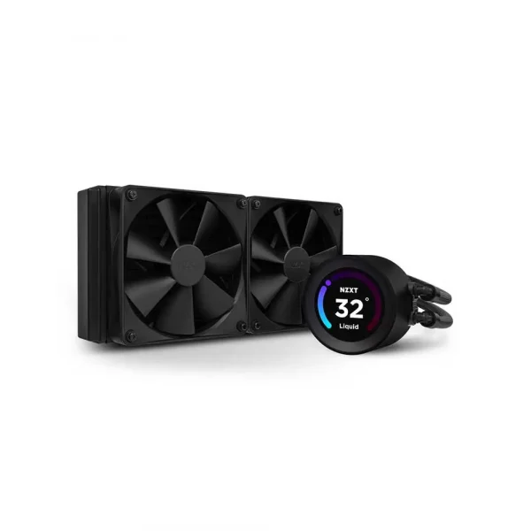 Nzxt Kraken Elite 240 240mm Aio Liquid Cooler (Matte Black) (RL-KN24E-B1)