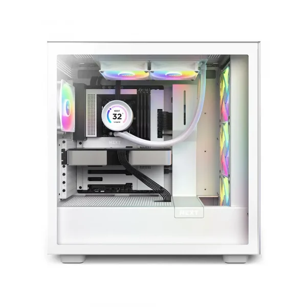 Nzxt Kraken Elite 240mm Rgb Aio Liquid Cooler With Lcd Display (Matte White) (RL-KR24E-W1) - Image 4