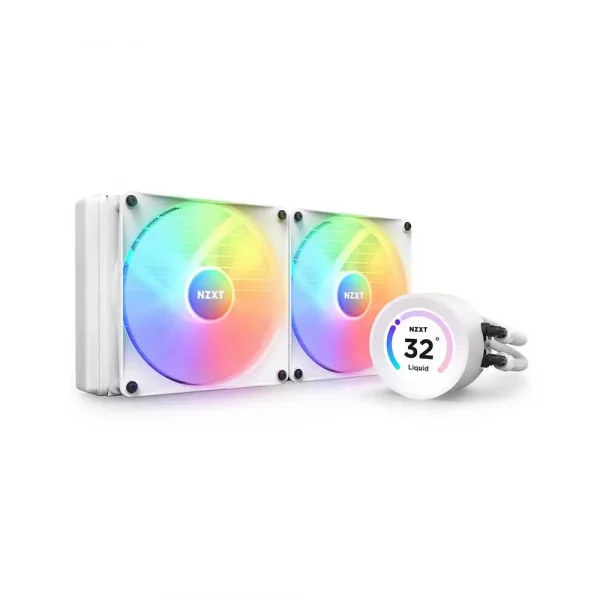 Nzxt Kraken Elite 280 Rgb 280mm Aio Liquid Cooler (Matte White) (RL-KR28E-W1)