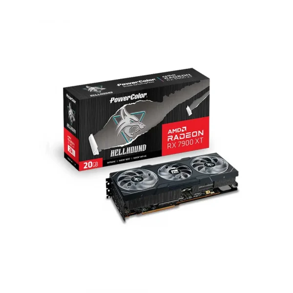 Powercolor Hellhound Amd Radeon Rx 7900 Xt 20Gb Gddr6 Graphics Card