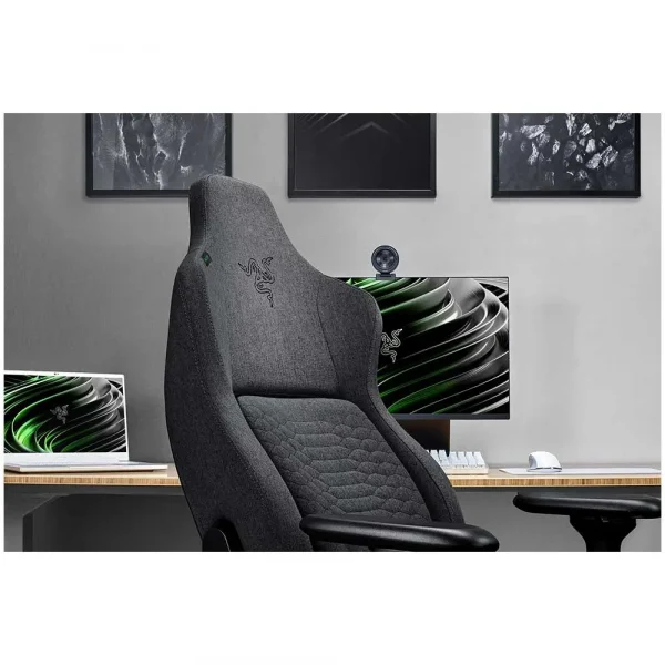 Razer Iskur Xl Dark Gray Fabric Gaming Chair (RZ38-03950300-R3U1) - Image 2