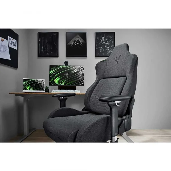 Razer Iskur Xl Dark Gray Fabric Gaming Chair (RZ38-03950300-R3U1) - Image 4