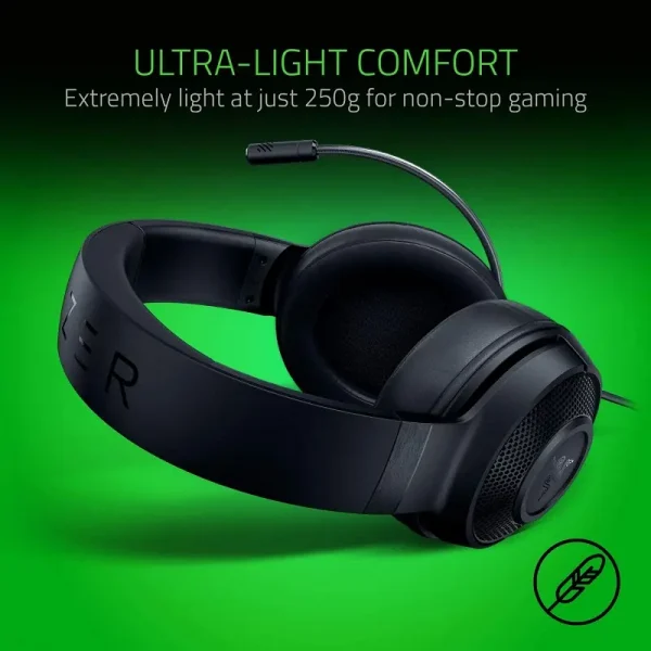 Razer Kraken X Virtual Surround Sound Gaming Headset - Image 2