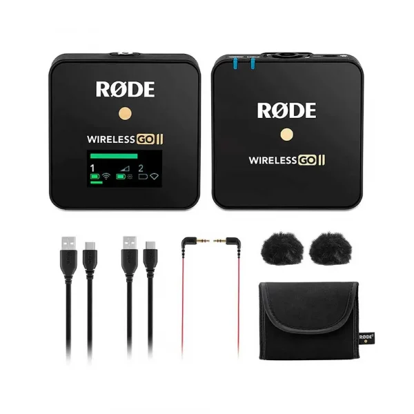 Rode Wireless GO II Single Channel Wireless Microphone System (Black) - Image 2