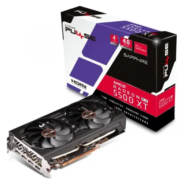 Sapphire Radeon Pulse Rx 5500 Xt 4G Gddr6