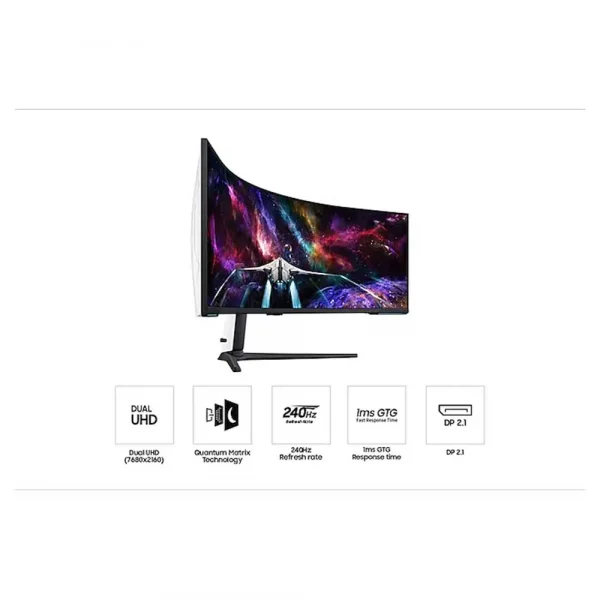 Samsung Neo G9 57 Inch Dual Uhd Gaming Monitor (LS57CG950NWXXL) - Image 2