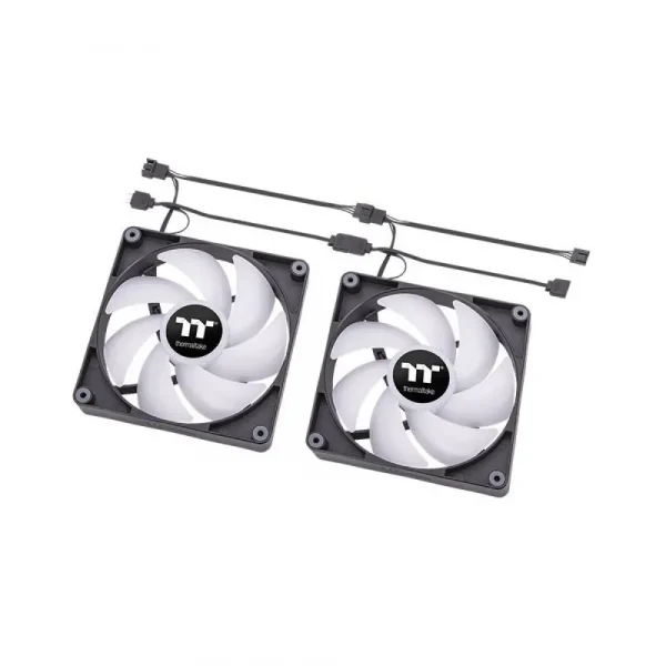 Thermaltake CT120 ARGB Sync Cabinet Fan 2 Pack Black (CL-F149-PL12SW-A) - Image 3