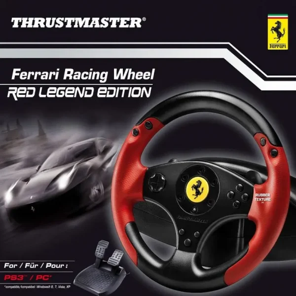 Thrustmaster Ferrari Racing Wheel Red Legend - Image 3