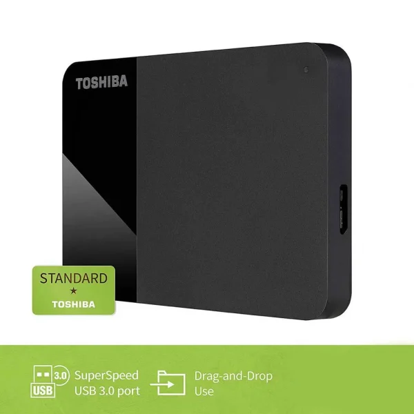 Toshiba Canvio Ready 1Tb Portable Hard Drive With Superspeed Usb 3.0 (Hdtp310Ak3Aa) - Image 6