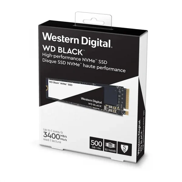 Wd 500Gb M.2 2280 Pc Ssd - Black - Image 2