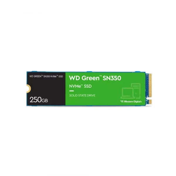 WD Green SN350 250Gb PciE Gen3 Nvme M.2 Internal Ssd (WDS250G2G0C) - Image 2