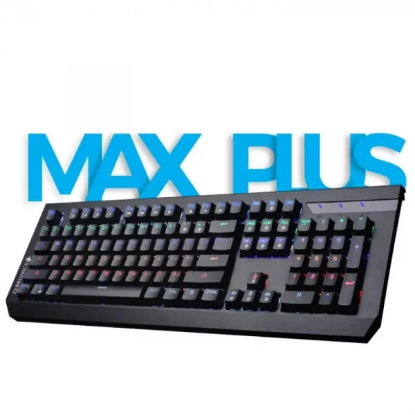 Zebronics Max Plus Usb Mechanical Multicolor Led Gaming Keyboard