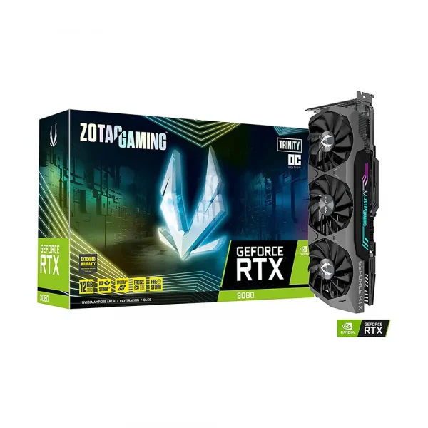 Zotac Gaming Geforce Rtx 3080 Trinity Oc Lhr 12Gb Gddr6X Graphics Card (Zt-A30820J-10Plhr)