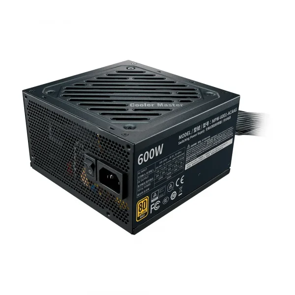 Cooler Master G600 Gold 80 Plus Gold Power Supply (Mpw-6001-Acaag) - Image 2