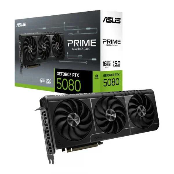 Asus Prime RTX 5080 16Gb GDDR7 Graphics Card (PRIME-RTX5080-16G)