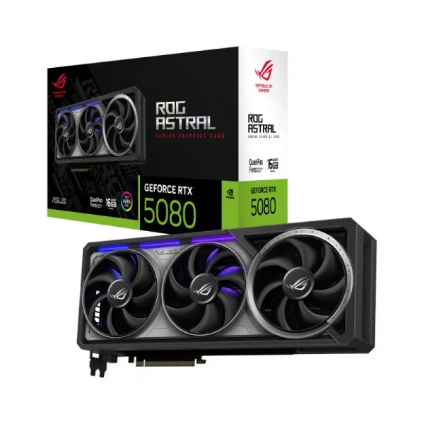 Asus ROG Astral Rtx 5080 16Gb GDDR7 Graphics Card