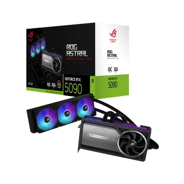 Asus Rog Astral LC Rtx 5090 Oc Edition 32Gb GDDR7 Graphics Card