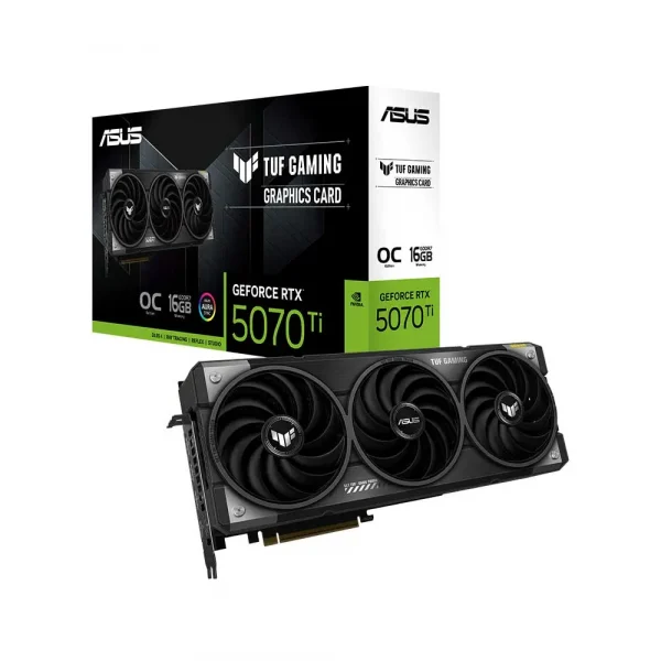 Asus Tuf Gaming Rtx 5070 Ti Oc Edition 16Gb GDDR7 Graphics Card