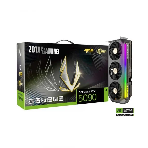 Zotac GeForce Rtx 5090 AMP Extreme Infinity 32Gb GDDR7 Graphics Card (ZT-B50900B-10P)