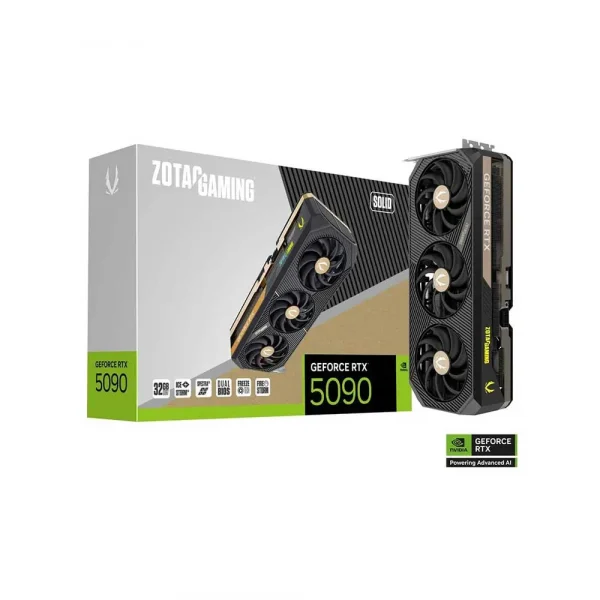 Zotac Gaming GeForce Rtx 5090 Solid 32Gb GDDR7 Graphics Card (ZT-B50900D-10P)